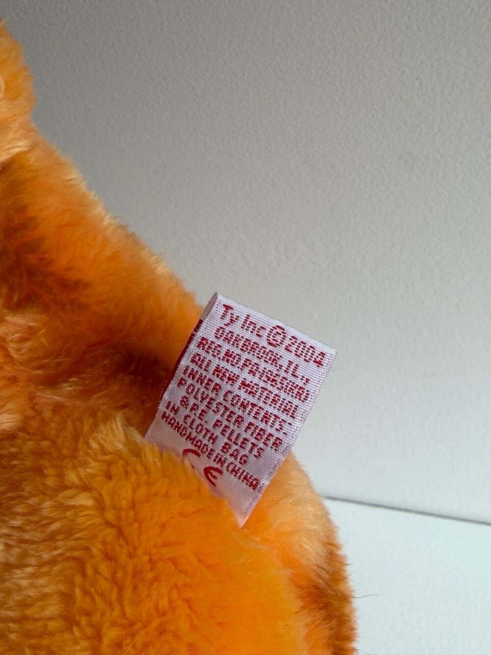 Ty Beanie Buddy Garfield The Movie Plush 2004 - Picture 7 of 7